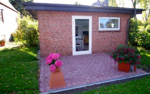 Außenansicht Ferienhaus Rebbelstieg Wyk Föhr