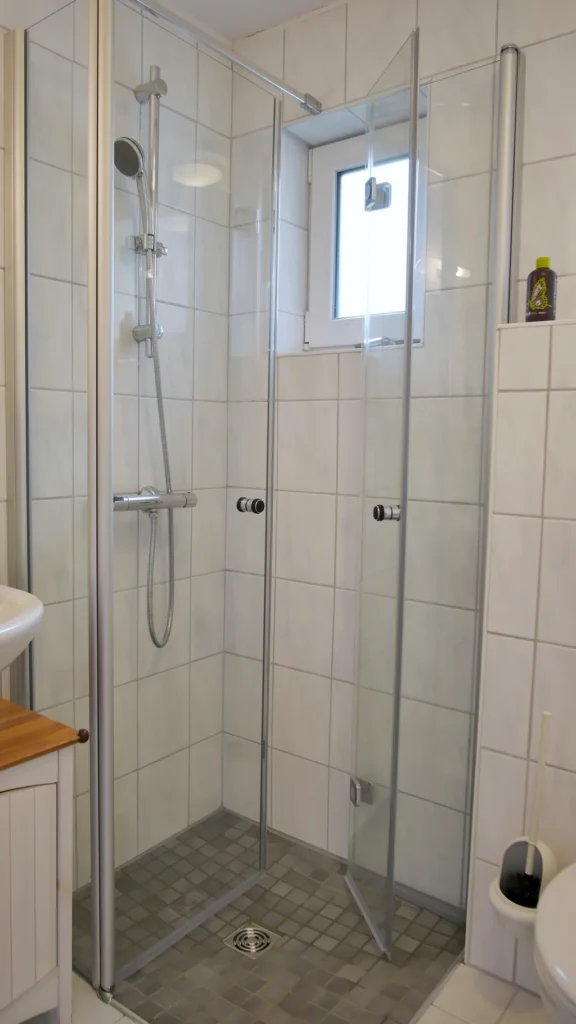 Das Badezimmer in der Fewo Anna